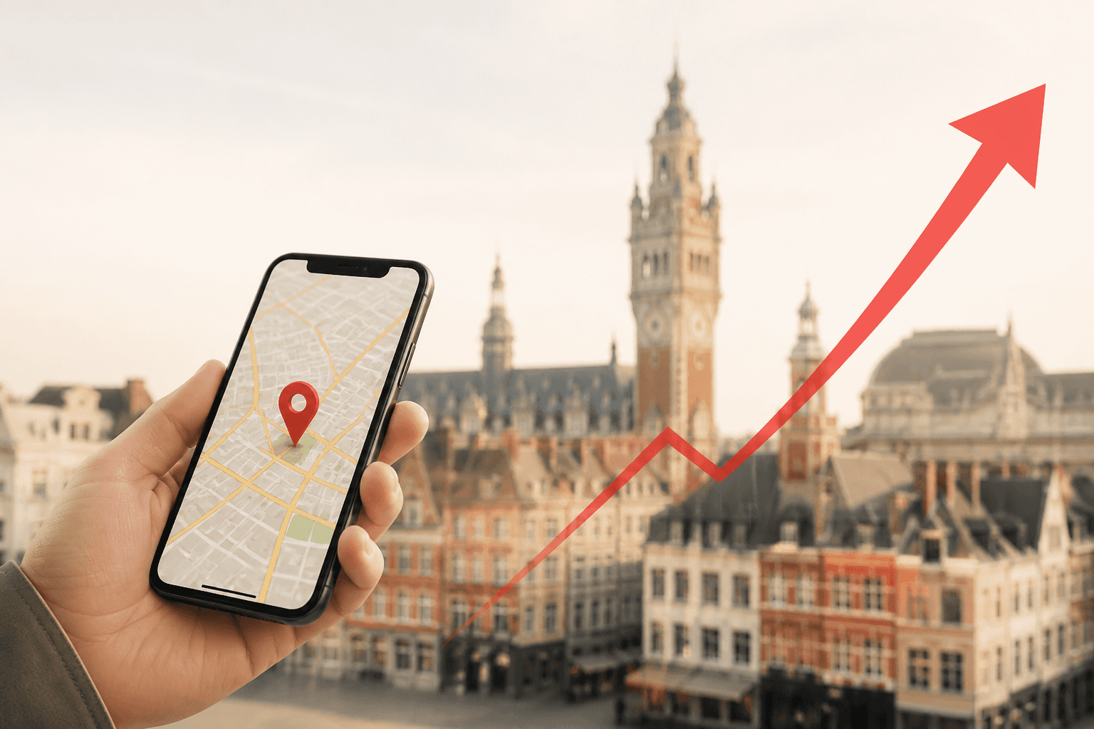 Référencement local SEO pour artisans à Lille