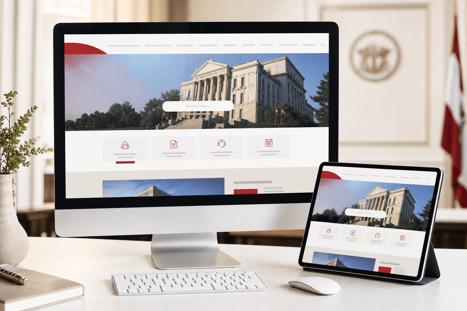 Création de site internet institutionnel pour collectivités