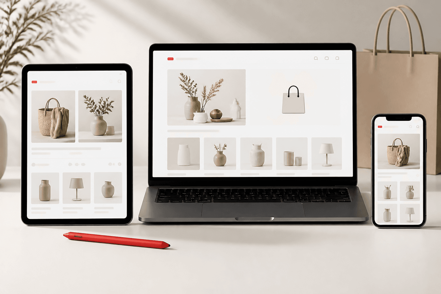 Création de site internet et e-commerce pour commerçants
