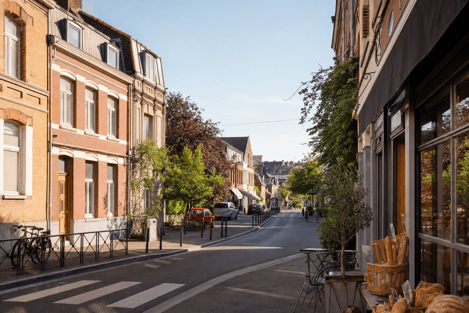 Quartier Cormontaigne à Lille — commerces et résidences