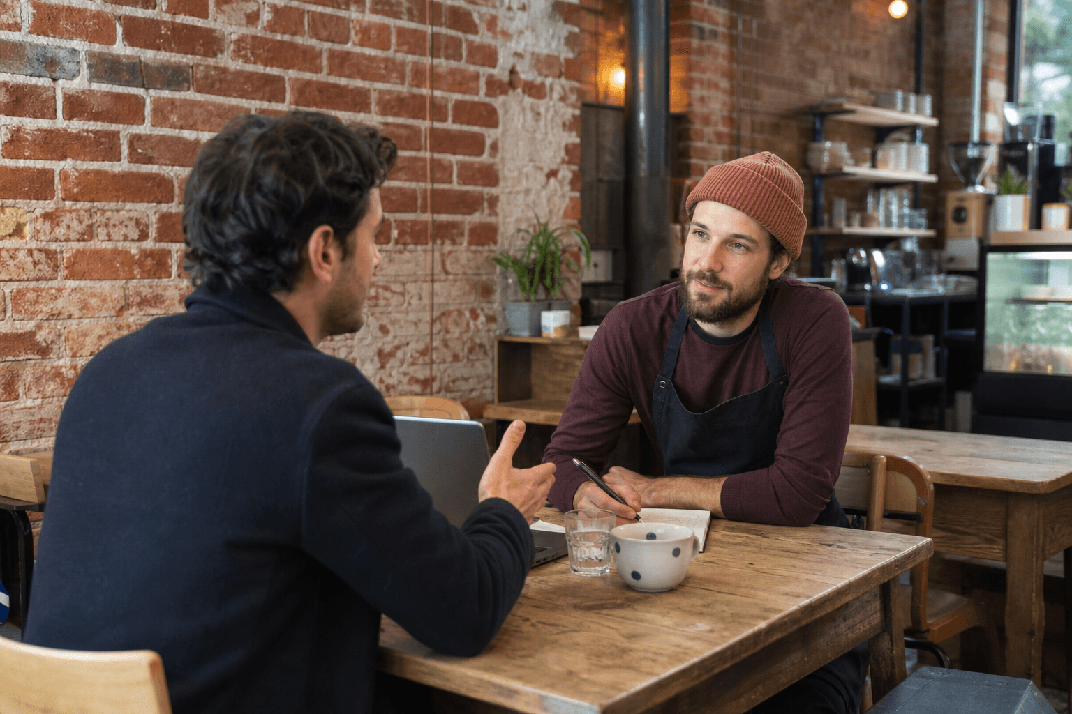 Rencontre de proximité avec un commerçant du quartier Moulins à Lille