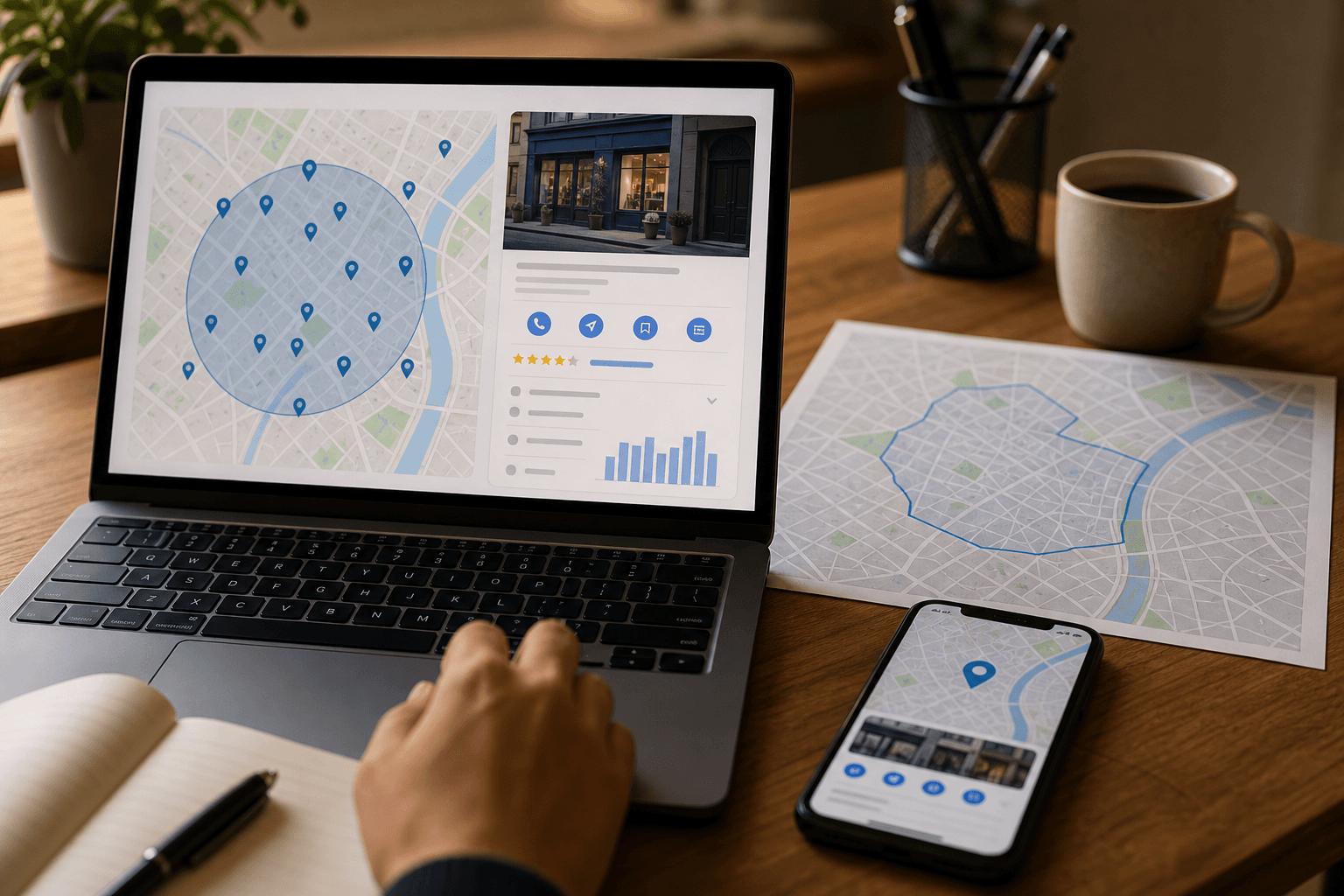 Référencement local SEO à Saint-Maurice Pellevoisin