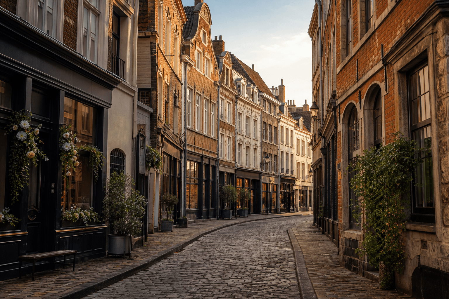 Vieux-Lille — rues pavées et architecture flamande