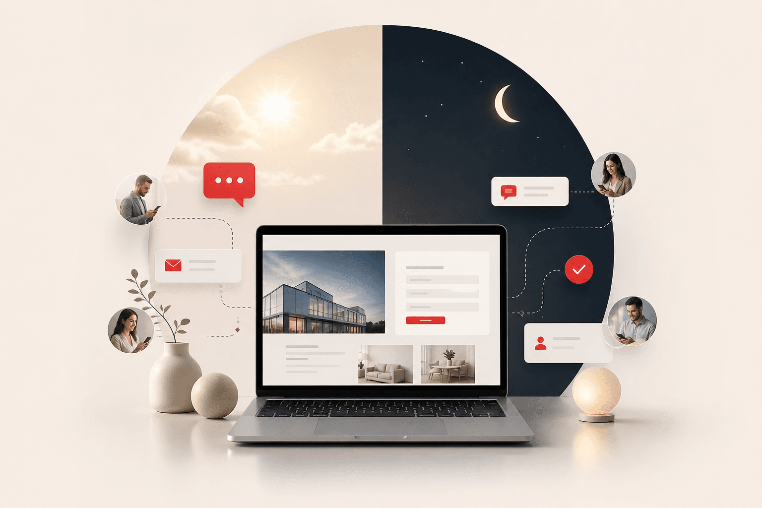 Site vitrine professionnel — votre meilleur commercial 24h/24